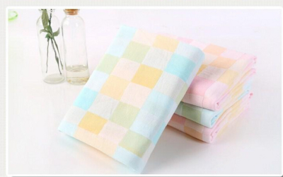 Infant and Infant double cotton colored square bracket 60*120 bath towel hot style