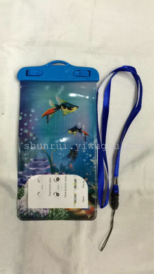 Cartoon Mobile phone waterproof bag Apple Samsung universal factory outlet