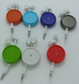 Js - 1343 telescopic earphone computer earphone