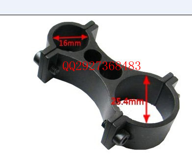 Laser sight tube clamp 25mm16mm clamp T2003 fixture four hole and eight character clip.