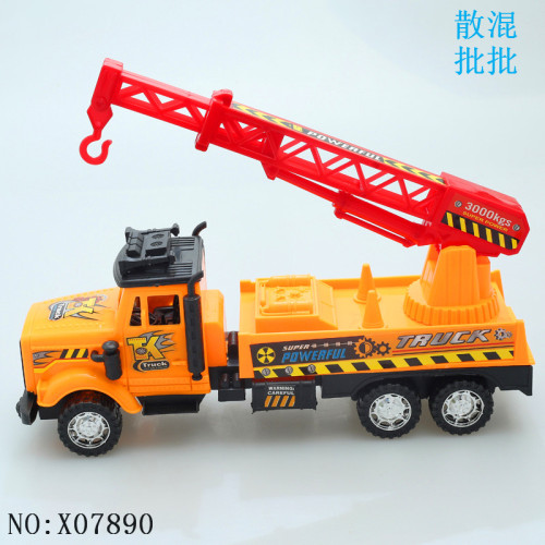 inertial children‘s toy lifting crane toy car toy engineering vehicle x07890