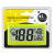 Foreign trade boutique DC206 indoor thermometer with alarm clock