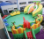 Manufacturers selling inflatable jumping Castle bed naughty Fort jumping fun slide trampoline
