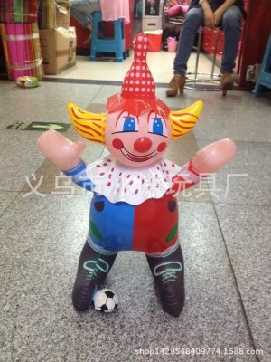 Inflatable toys, inflatable toys, inflatable clown doll