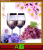 5D Diamond painting Wine Glass Life Fruit Series Triplets