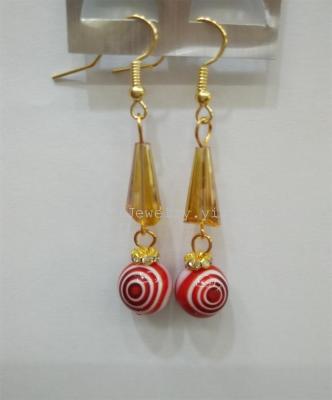 Crystal pagoda earrings Lampwork Glass earrings earrings jewelry factory outlet