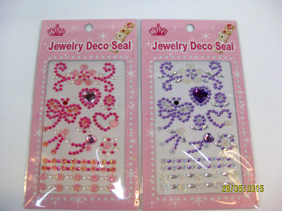 Factory direct sun flower diamond fashion diamond stickers