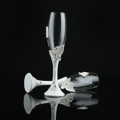 Wedding champagne glass