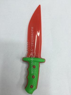 Knife in the Middle East, red, plastic toys,