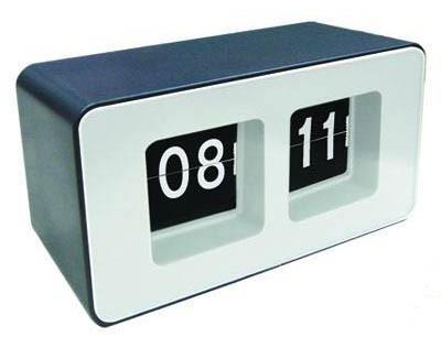 Js-6653 page turning clock automatic calendar clock