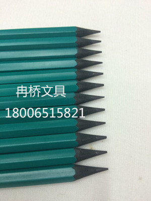 Environmental protection six jiaogan HB black plastic pencil pencils