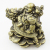 Creative Home Car Boutique Decorative Resin Craft Imitation Bronze Ornaments Dragon Turtle Riding Smiling Buddha Ornaments