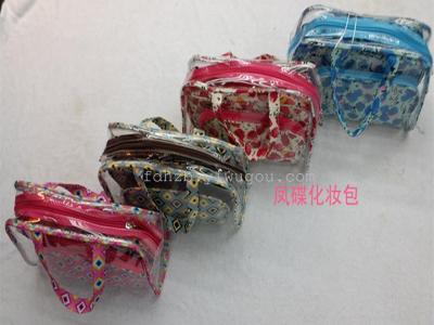 Factory direct three-piece cosmetic bag Kit wash bag PVC cosmetic bags