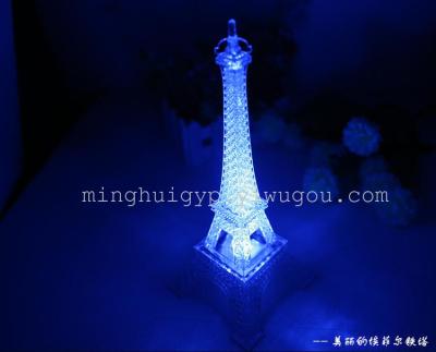 Acrylic Tower Eiffel Tower night light gift
