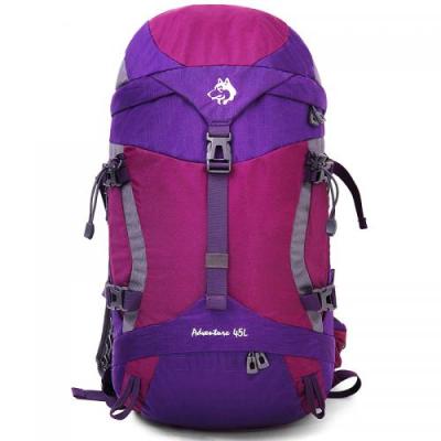 Outdoor backpack hiking camping bag waterproof nylon fabric tearing