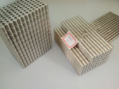 Factory Direct Sales Small Size Cylindrical Magnet Packing Box Small Square Magnet Magnetic Steel