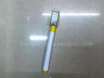 Erasable Whiteboard Whiteboard pen tablet pen pen yellow dual-use a whiteboard pen with magnetic
