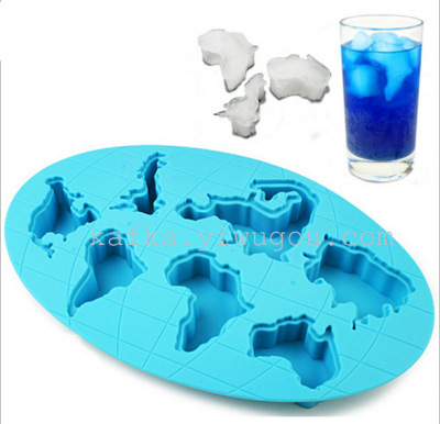 Global warming PVC boxed ice cube ice lattice/summer selling ice/ice maker map