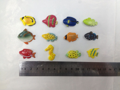Factory Outlet PVC model simulation of marine fish products fish