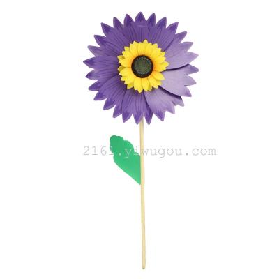 46 cm wooden sunflower