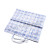 Factory direct Plaid woven blue and white snake skin bag moving bag PP bag