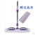 Stainless steel rod clamped to two pieces of cloth MOP 360 degrees flat MOP flat MOP flat mops