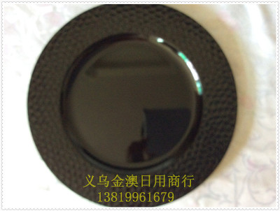 Manufacturers direct Christmas plate, plastic tray, tray, tray, gold plate.