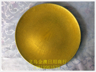 Manufacturers direct Christmas plate, plastic tray, tray, tray, gold plate.