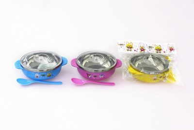 Plastic bowl children 304 stainless steel Bowl