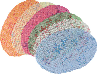 The k-shaped lace meal pad JM-5009.