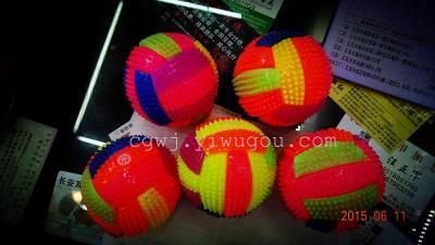 7.5 light volleyball, TPR Flash Toys