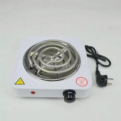 Adjustable temperature and multifunctional household stainless steel heating tube single stove electric stove