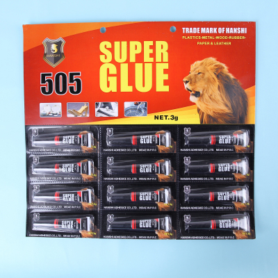 Instant glue 502 glue 502 glue adhesive glue a small fierce lion ab