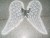 Feather print large Angel Wings Halloween party decoration supplies factory direct