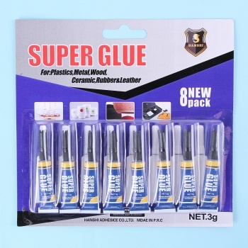 8PC instant glue 502 glue adhesive glue a small fierce lion ab