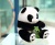 National treasure giant panda large plush toy