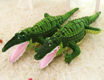 Simulation alligator pillow plush toy doll factory direct simulation crocodile birthday gifts