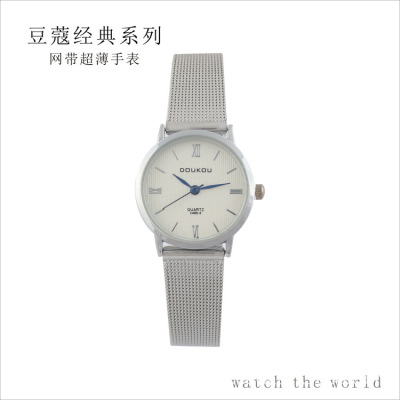 Vogue Korea simple wire mesh with a couple students watch manufacturers wholesale ultra-thin sheet