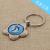 Cuba series alloy bottle opener key ring metal key ring