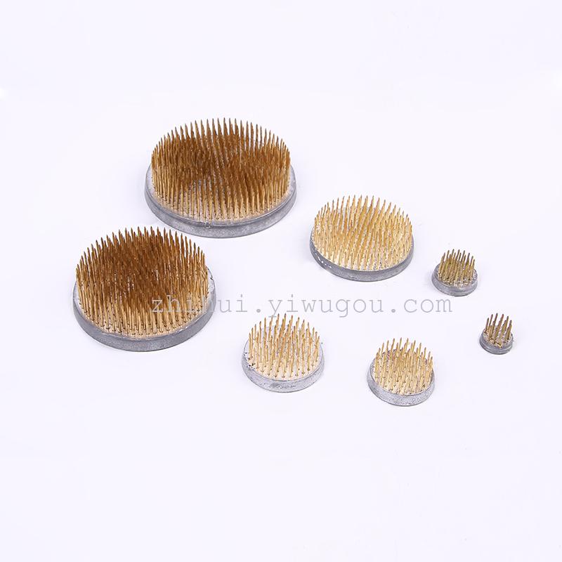 厂家直销各种规格剑山 新款高档金属插花器鲜花保湿工具