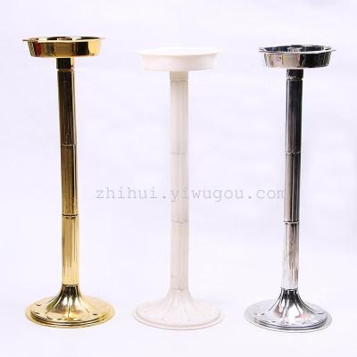 Flower packaging plastic three sections of the tube wedding Flower arranging tools table set wholesale