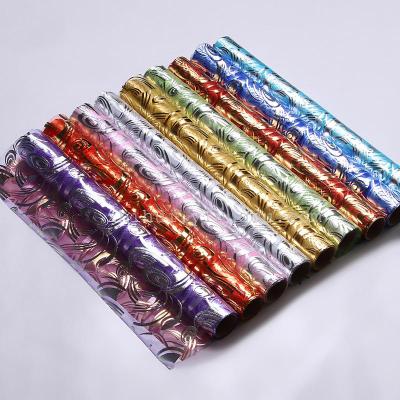 New flower bouquet packaging net yarn han-style high grade spiral flower perm snow gift packaging materials wholesale