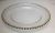 Glass beads plate western food wedding main dish dry fruit plate.