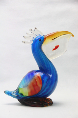 Handmade glass Dolphin crafts home decoration ideas gifts decorative ornaments