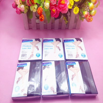 Meijiale wholesale supply women ultra thin 5 pairs of crystal stockings market silk socks short socks