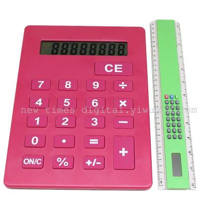 Factory direct CH-5142 CAOHUA A4 flat panel desktop calculator
