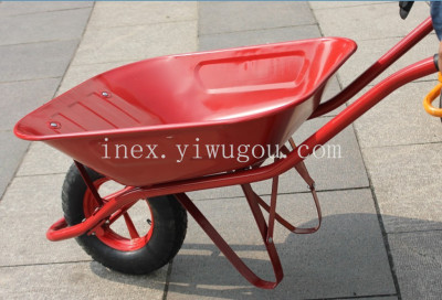6400 Red Wheelbarrow, Agricultural, Garden Trolley