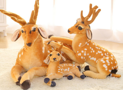Cartoon doll plush toys children birthday deer