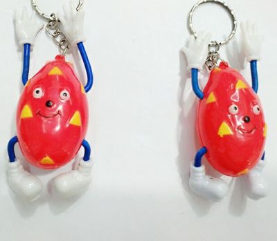 Pitaya will move the hands and feet of fruit Keychain