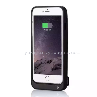 5.5 inch back clip battery mobile power phone Wireless charging with USB output Po